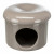Trixie Keramiek Huis - Kooi Accessoire - Ø16x12 cm Taupe