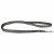 Petlando Trainingslijn Mesh Antraciet - Hondenriem - 300x1.5 cm