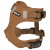 Petlando Hondenharnas Mesh Vest Cognac - Hondentuig - S 26-32/37-49 Cm