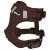 Petlando Hondenharnas Mesh Vest Mokka - Hondentuig - Xxs 14-18/25-34 Cm