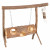 Flamingo Knaagdierenspeelgoed Schommel - Speelgoed - 31x25 cm Bruin
