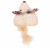 Flamingo Vinta Muis + Veer - Kattenspeelgoed - Beige