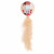 Flamingo Vinta Bal +veer - Kattenspeelgoed - Beige