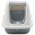 Savic Kattentoilet Nestor Giant - Kattenbak - 75.5x56x55.5 cm Wit Grijs Xxl