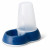 Savic Water Silo Transparant&Petrol - Hondenvoerbak - 26x17.5x23 cm