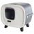Savic Kattentoilet Mira De Luxe - Kattenbak - 45.5x44x49.5 cm Antraciet Kattentoilet