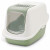 Savic Kattentoilet Nestor - Kattenbak - 56x39x38.5 cm Wit Groen M