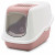 Savic Kattentoilet Nestor Earth 56 x 39 x 38.5 cm - Kattenbak - Roze&Wit
