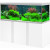 Akvastabil Fusion Aquarium 160 - Aquaria - 160x60x64 cm Zilver Wit Ca. 579 L