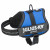 Julius-K9 Powerharness Blauw - Hondenharnas - 33-45x1.8 cm