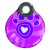 Rogz Id Tag Paw - Hondenadresdrager - Roze S