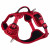 Rogz Explore Tuig Gevoerd Rood - Hondenharnas - 36-57 cm