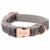 Rogz Urban Halsband Duifgrijs&Grijs&Rosé - Hondenhalsband - Xs