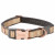 Rogz Urban Halsband Goud&Grijs&Rosé - Hondenhalsband - M
