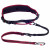 Rogz Air Tech Sport Riem & Lijn Zwart&Donkerrood - Hondenhalsbandset - S/M
