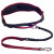 Rogz Air Tech Sport Riem & Lijn Zwart&Donkerrood - Hondenhalsbandset - L/Xl