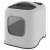 Rotho Mypet Kattenbak Biala 51 x 39.5 x 44.3 cm - Kattentoilet - Wit&Antraciet