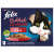 Felix Multipack Dubbel Zo Lekker Mix Selectie Gelei - Kattenvoer - Rund Kip Koolvis 12x85 g