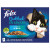 Felix Multipack Dubbel Zo Lekker Vis In Gelei - Kattenvoer - Koolvis Haring Zalm 12x85 g
