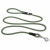 Curli Stretch Comfort Leash Mosgroen - Hondenriem - 180x0.8 cm Rond Nylon Ø 8 Mm