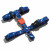 Zee.Dog Atlanta H-Harnas Multi-Color - Hondentuig - S