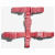 Zee.Dog Neopro Bubblegum H-Harnas Roze - Hondentuig - M