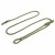 Zee.Dog Looplijn Handsfree Army-Green - Hondenriem - 120-240 cm Mosgroen One Size