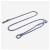 Zee.Dog Looplijn Handsfree Andromeda - Hondenriem - 120-240 cm Multi-Color One Size