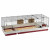 Ferplast Konijnenkooi Krolik 160 - Dierenverblijf - 162x60x50 cm Grijs Rood