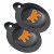 Ferplast Microchip Tags - Kattenluik - Zwart 2 stuks