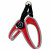 Tre Ponti Fibbia Basic Tuig Rood&Reflectie - Hondenharnas - 30 - 40 cm Tot 4 Kg