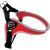 Tre Ponti Fibbia Basic Tuig Rood&Reflectie - Hondenharnas - 37 - 50 cm Tot 6 Kg