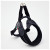 Tre Ponti Fibbia Verstelbaar Hondentuig Mesh Zwart&Reflectie - Hondenharnas - 28 - 37 cm Tot 3 Kg