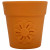 Sodapup Flower Pot - Hondenspeelgoed - 17x11 cm Oranje