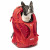 Kurgo G-Train K-9 Rugzak - Hondenrugzak - Rood