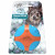 All For Paws X-Bounce Ball - Hondenspeelgoed - 6.5x6.5x6.5 cm Oranje Blauw