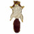 All For Paws Muis - Hondenspeelgoed - 25x19x9 cm Grijs