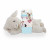 All For Paws Little Buddy Heart Beat Sheep - Hondenspeelgoed - 44x38x14 cm Wit