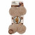 All For Paws Lamswool Plush Bone - Hondenspeelgoed - 23x15x6 cm Assorti
