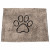 Dgs Honden Deurmat Grijs - Deurmat - L