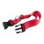 Adori Klikhalsband Nylon Rood - Hondenhalsband - 30-44X1.5 cm
