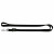 Adori Vario Looplijn Nylon Zwart - Hondenriem - 110-190X2.0 cm