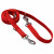 Adori Traininglijn Nylon Rood - Hondenriem - 120-200X2.0 cm