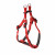 Adori Harnas Nylon Soft Rood&Zwart - Hondenharnas - L