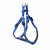 Adori Harnas Nylon Soft Blauw&Zwart - Hondenharnas - M