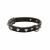 Adori Halsband Soft Met Voetjes Donkerbruin - Hondenhalsband - 40x1.6 cm