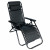 Bestgarden Camping Lounge Stoel - Tuinmeubelen - 172x66x108 cm Zwart