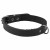 Adori Halsband Vetleder Met Print Zwart - Hondenhalsband - 40x1.6 cm