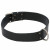 Adori Halsband Vetleder Met Print Zwart - Hondenhalsband - 80x4.0 cm
