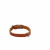 Adori Halsband Vetleder Met Print Cognac - Hondenhalsband - 35x1.4 cm